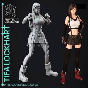 Tifa Lockhart - Combat Stance - Final Fantasy 7 Remake - 32cm model*