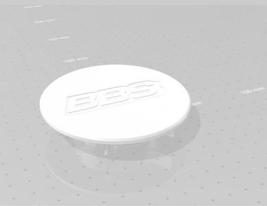 BBS steering wheel center cap