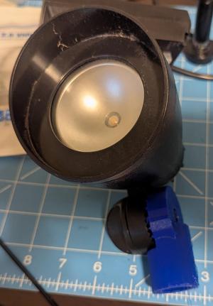 Base for outdoor light from amazon