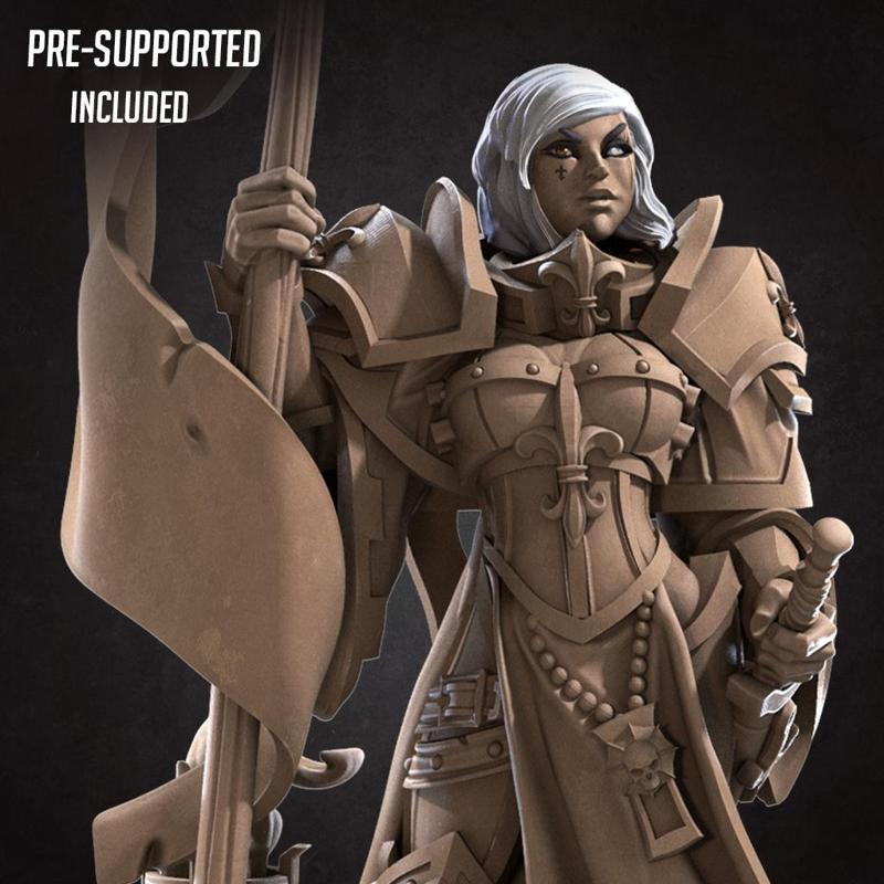 War Sister Banner Bearer