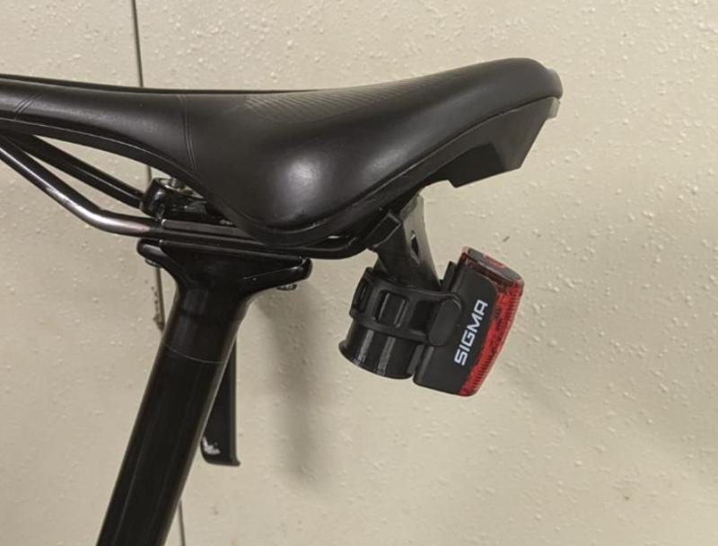 Rear Light Holder for Seat Stays