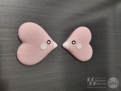 Luvdisc Magnets (Pokemon)