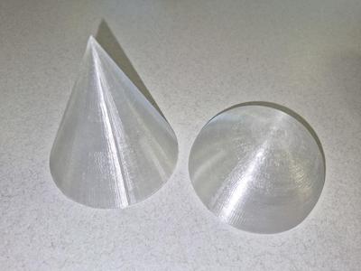Formel für das Volumen einer Kugel aus Kegel-Volumen herleiten