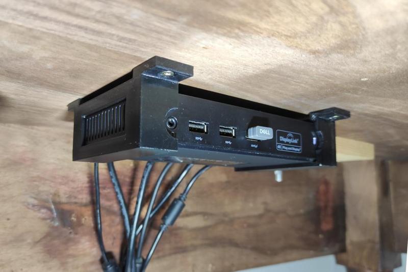 Dell D3100 under desk mount