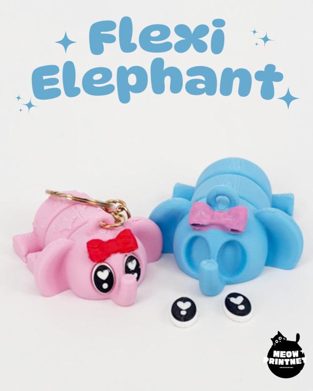 Flexible Ribbon Elephant