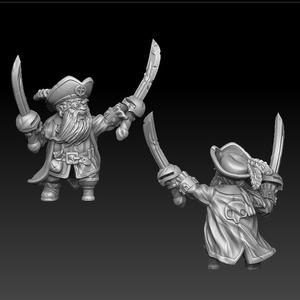 Dwarf pirate