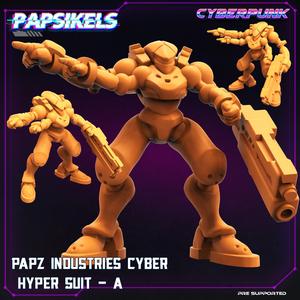 PAPZ INDUSTRIES HYPER CYBER SUIT - A