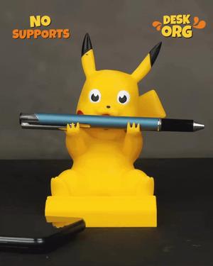 Pikachu Pen & Phone Holder