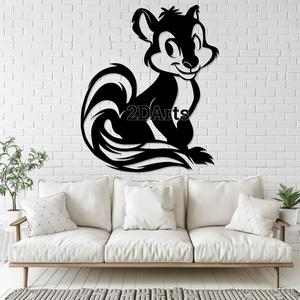 Skunk Disney Style 2D Wall Art/Window Art