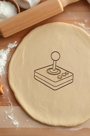 Joystick Cookie Cutter, Biscuit Cutter
