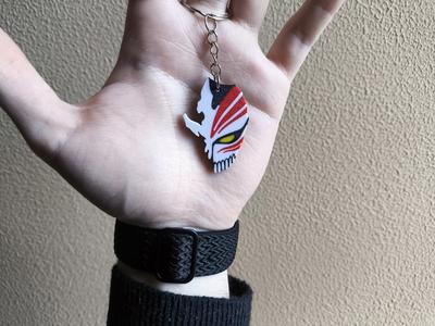 Ichigo Hollow Mask Keychain – Bleach Anime