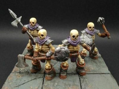 Skeleton Warrior, Miniatures Bundle