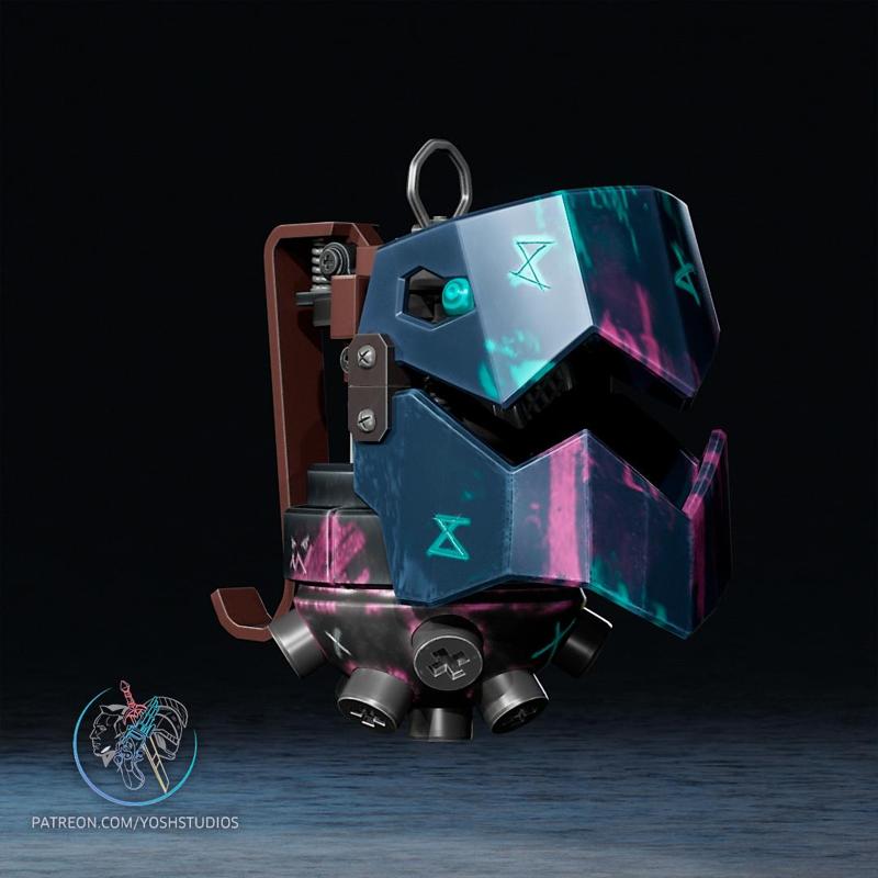 Jinx Grenade 3D Printer STL File