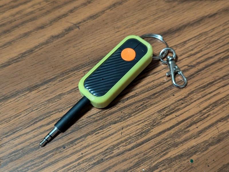 Rugged Bluetooth transceiver keychain case