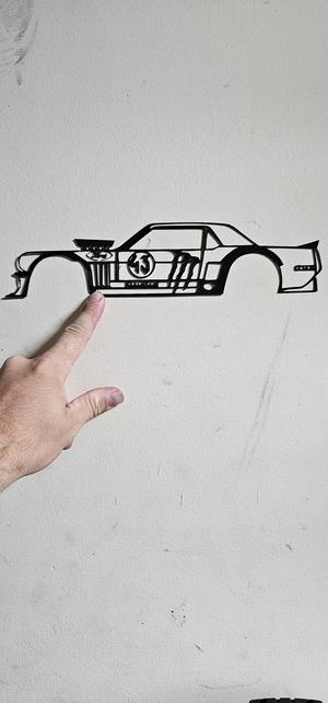 Hoonicorn w/ decals Wall Art