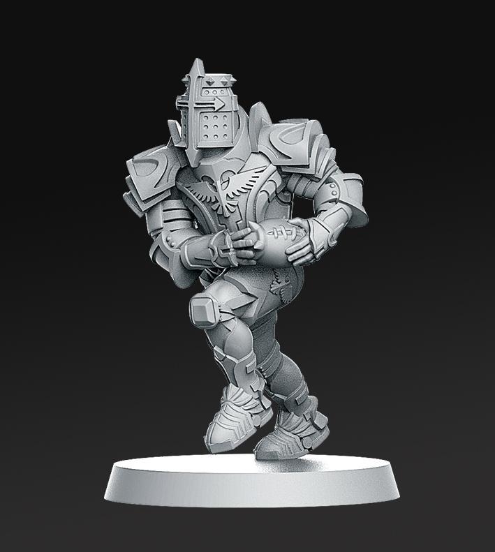 03 human runner Fantasy Football 32mm
