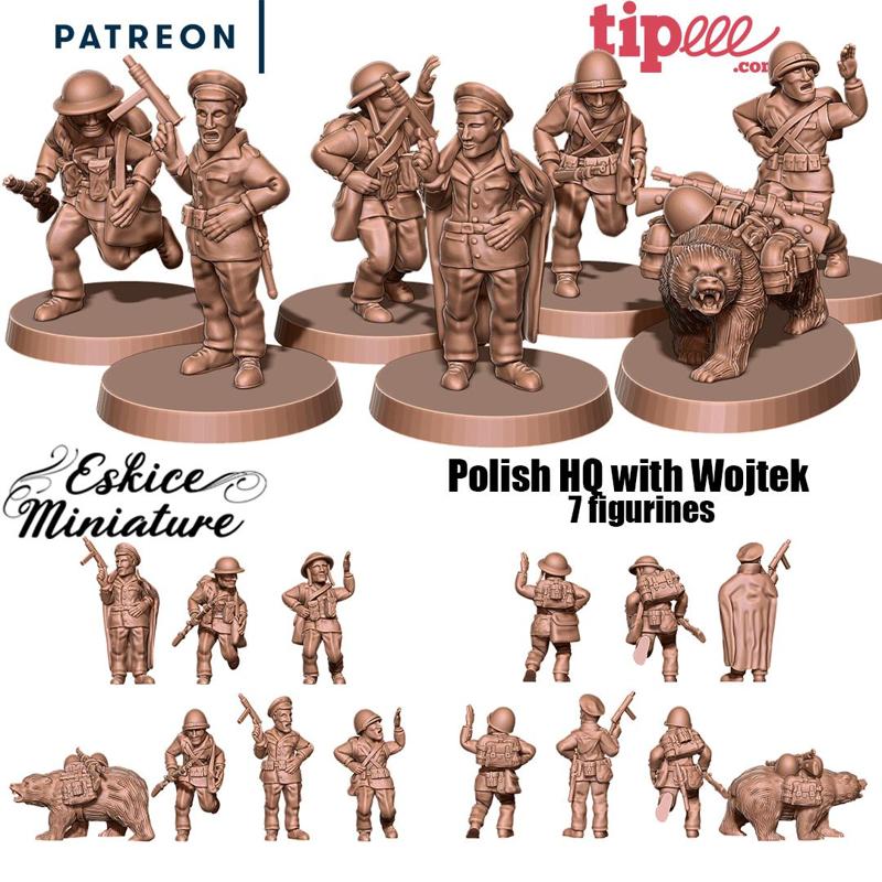 Polish Head Quarter - 28mm