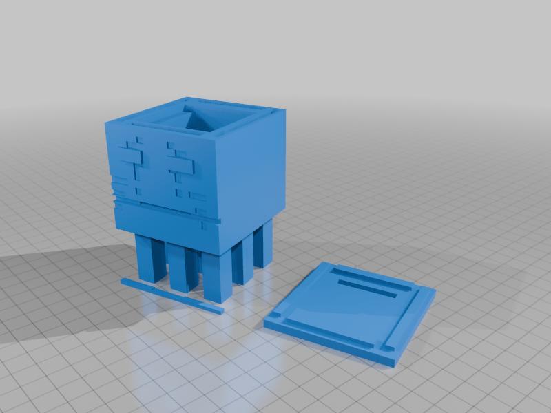 Minecraft Ghast piggy bank 