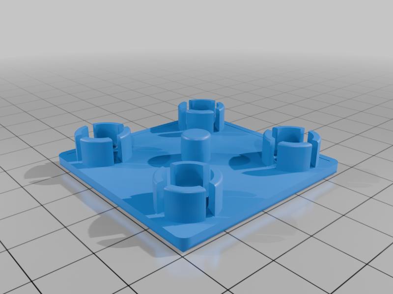 4545 Extruded Aluminum End Cap