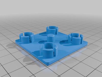 4545 Extruded Aluminum End Cap