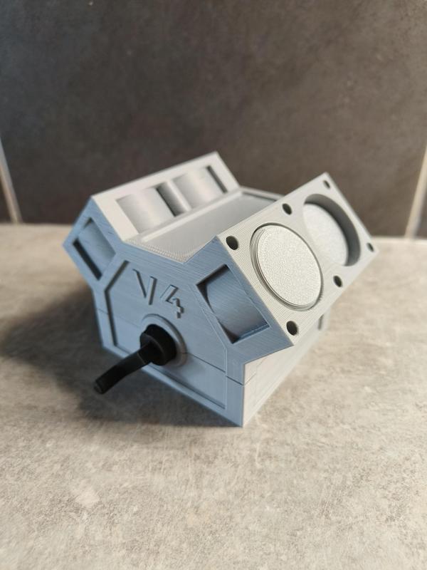 V4 Engine (Mechanical Movement)
