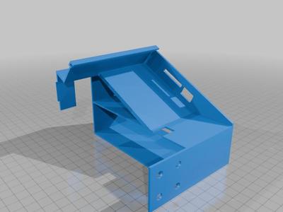 Ender 3 full PCB cover with drawers for BTT TFT35