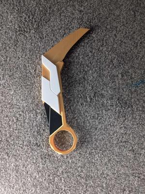 Folding valorant prime karambit