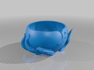 Tentacle Yarn Bowl