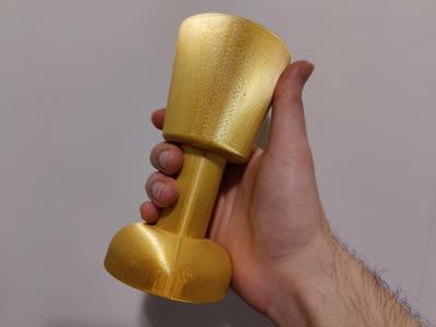 Scaled Up Lego Goblet