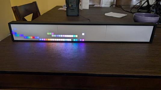 LED Matrix Case 8x64 remix parts