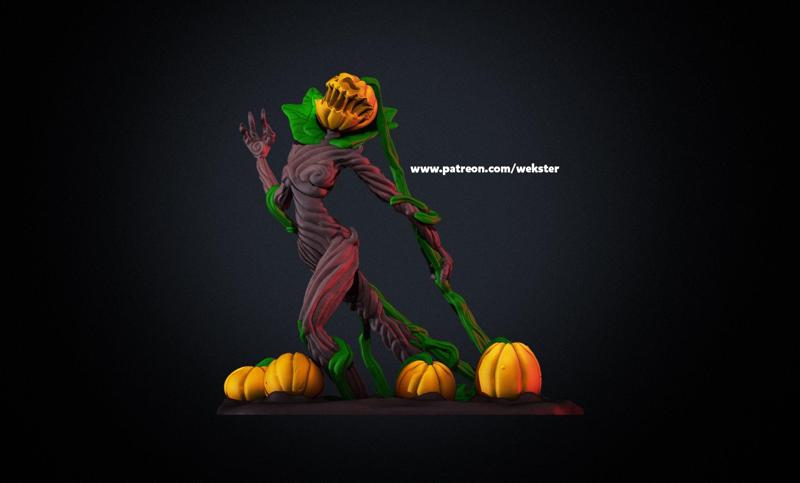 Pumpkin Queen - single and multimaterial