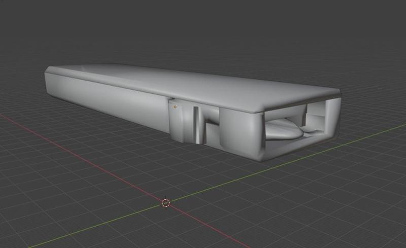 OTF Knife with closed casing