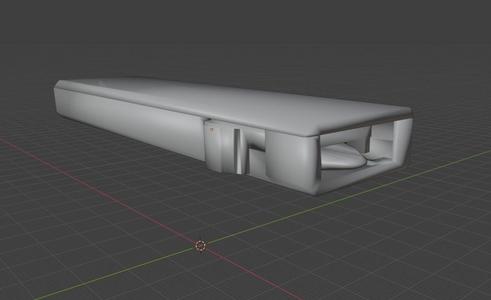 OTF Knife with closed casing