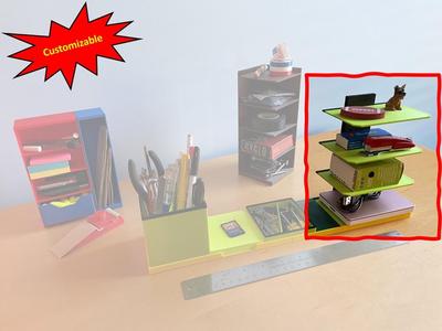 Daves Modular Organizer-Shelves (Customizable)