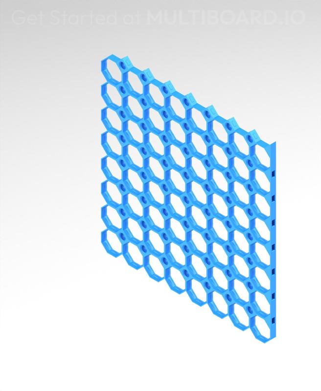 8x8 Right Edge - Multiboard Border Tile