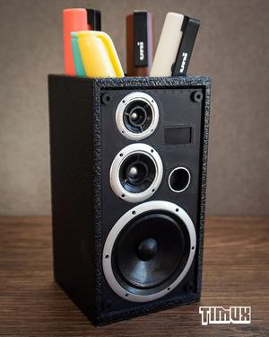 VINTAGE SPEAKER PEN HOLDER