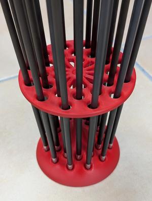 Arrow holder for 24 arrows for archery
