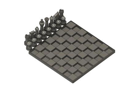 Mini Magnetic Chess 