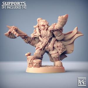 Flokir the Skald - Modular Dwarven Skald