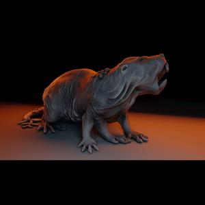 Morty the Monstrous Mole-Rat Tabletop Miniature (04)