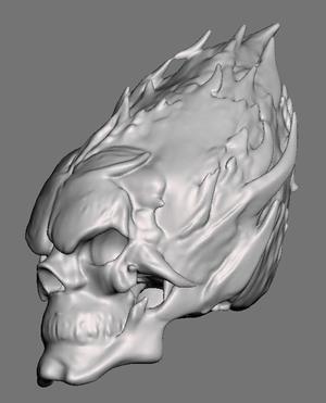 Ghost Rider Skull