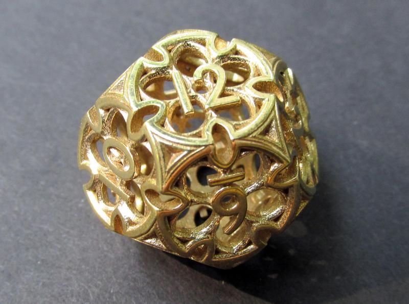 Gothic Rosette d12 