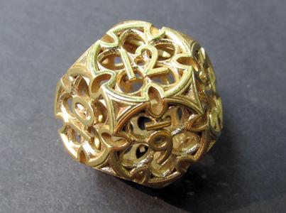 Gothic Rosette d12 