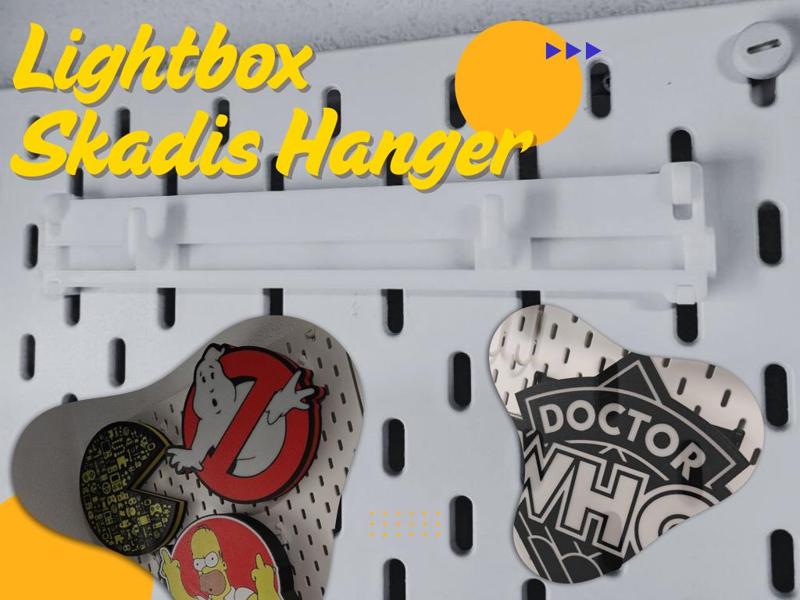 LightBox Hanger Ikea Skadis