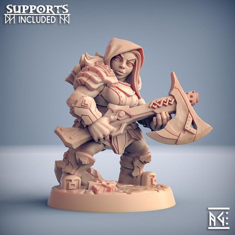 Dwarven Oathbreakers - D Modular (Lady)