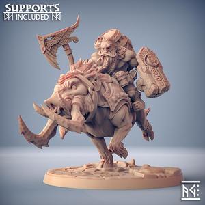 Gino on Wulf-Hog - Dwarven Oathbreakers