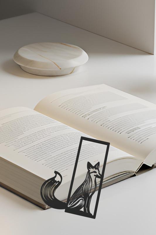 Fox Bookmark, Gift Idea