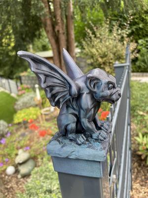 Gargoyles für Doppelstabgitterzaun
