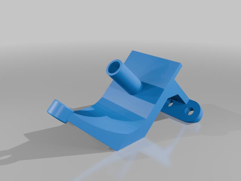 Guia superior con soporte para sensor de filamento y soporte para 4 filamentos - Upper guide with filament sensor holder and 4 filament holder