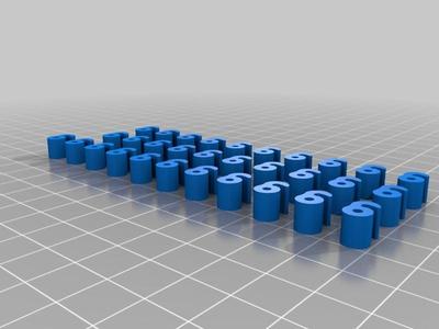 1.75mm Filament Spool Clip Holders - 30 pcs.